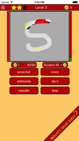Game screenshot Scratch that logo quiz mod apk
