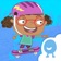Gracie & Friends City Skate app icon - Education app for iPhone