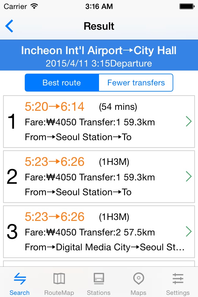 iPhone screenshot