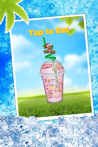 Sugar Cafe: Frozen Slushy Drinks - Frosty Food Decorate Kids Game screenshot 4