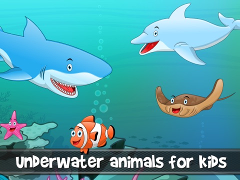 Screenshot #4 pour Animaux de la mer, océan, lac et rivière pour les tout-petits et les bébés