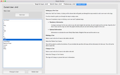 Weight-Monitor screenshot 5