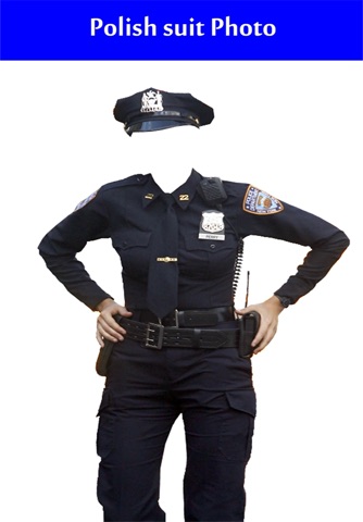 Police Suit Photo Editor screenshot 3