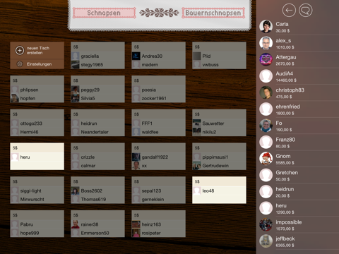 Screenshot #5 pour Bummerl Schnapsen HD