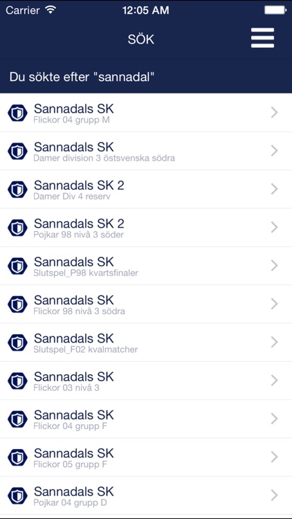 Handbollsresultat screenshot-3