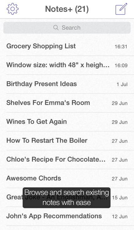 Notes+ for iPhone screenshot-4