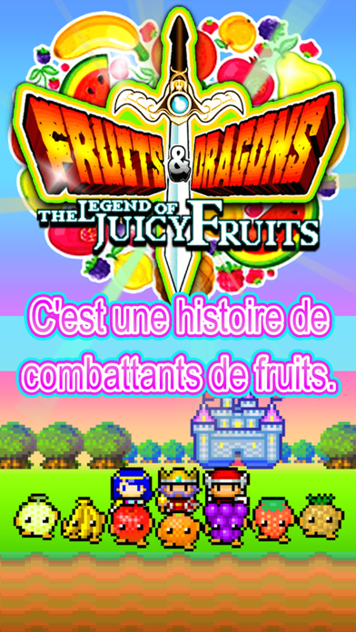 Screenshot #1 pour Fruits & Dragons La légende de fruits juteux