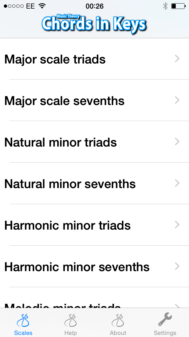 How to cancel & delete Music Theory - Chords in Keys from iphone & ipad 1