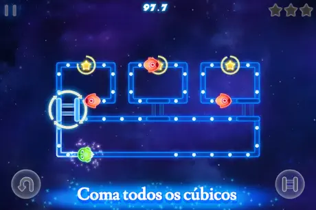 Glow Monsters: labirinto jogo