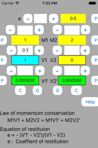 Collision Calculator screenshot 4