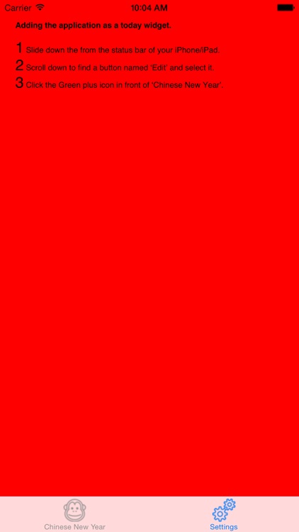 Countdown for Chinese New Year