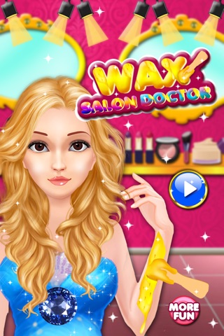 Wax Salon Doctor - Beauty makeover and dress up games for girls screenshot 2