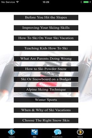 How To Ski - Tips and Ideas screenshot 2