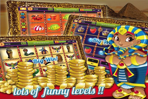 AAA Ancient  Pharaoh Pyramid Casino Slot-Machine Gambling Games screenshot 2