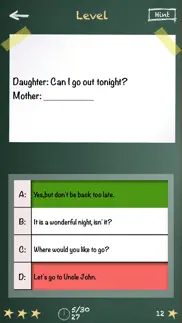 ipractise english grammar test pro iphone screenshot 4