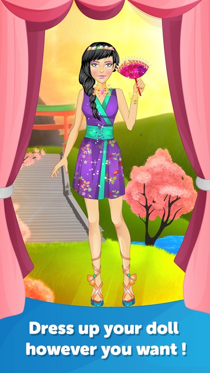 Japanese Dress Up-Fun Doll Makeover Game