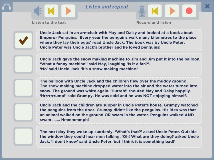 Uncle Jack and the Emperor Penguins - ELI screenshot-4