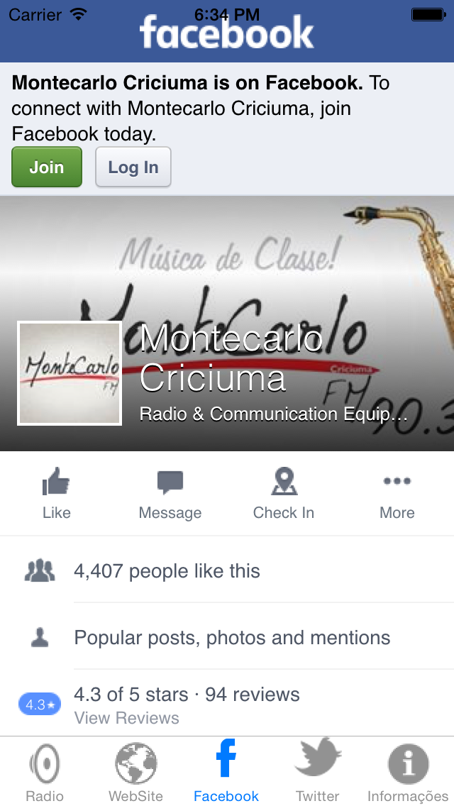 Rádio Montecarlo FM Criciúma