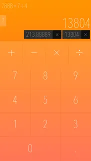 icalculator - minimal, simple, clean iphone screenshot 2