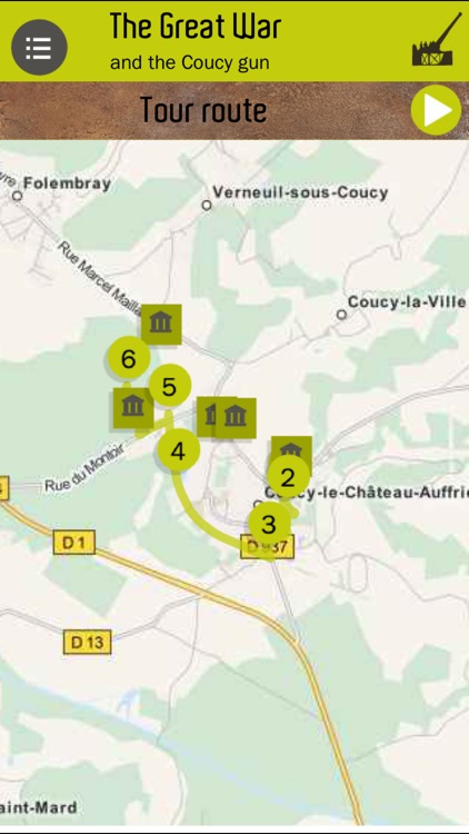 The Great War and the Coucy gun