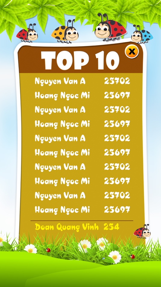 #5. LadyBug Wars (iOS) 由: Dang Phuoc Toan