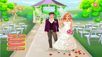 Happy Wedding- Dress up and make up game for kids who love wedding and fashion Screenshot on iOS