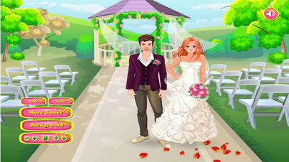 Happy Wedding- Dress up and make up game for kids who love wedding and fashion iPhone screenshot