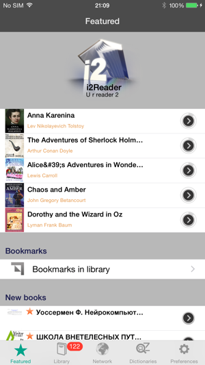 i2Reader Screenshot