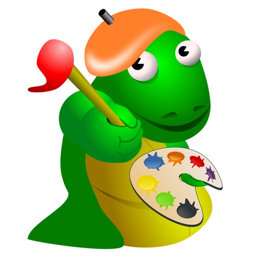 Dino coloring book for kids Icon