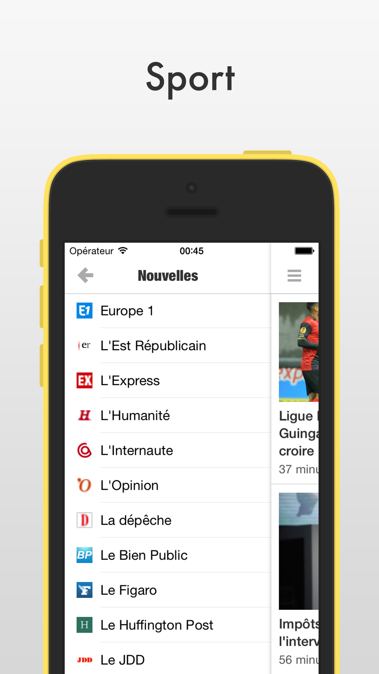 Nouvelles Plus screenshot 3