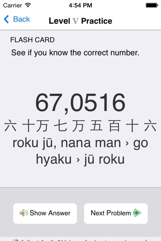 Learn Japanese Numbers, Fast! (for trips to Japan 日本の数字) screenshot 4