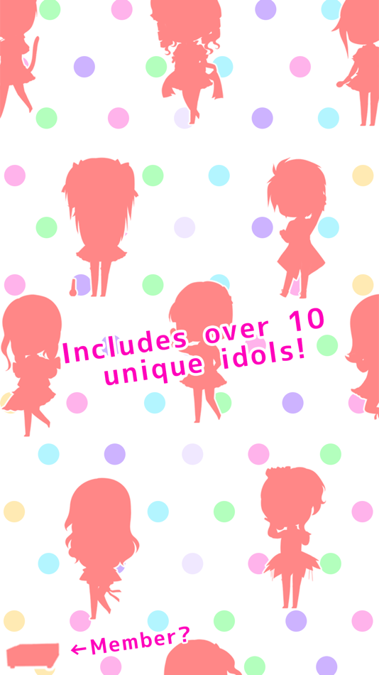 #5. Infinite Idols ~Popular Clicker-style Free Casual Game~ (iOS) 由: Nobollel Inc.