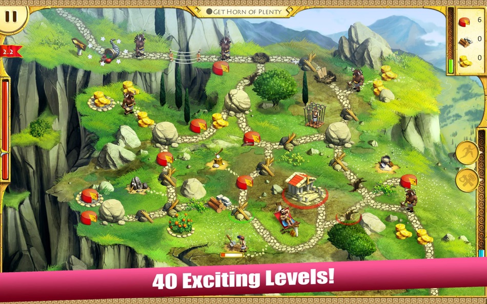 #2. 12 Labours of Hercules for Mac OS X (macOS) 由: Jetdogs Oy