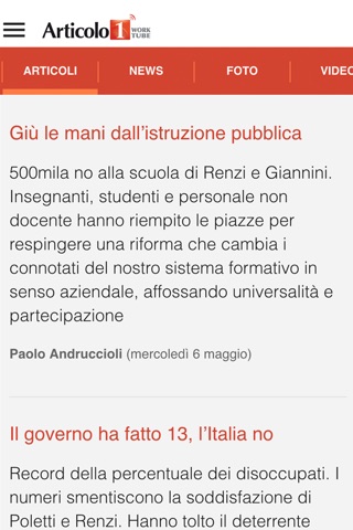 Radio Articolo 1 screenshot 3