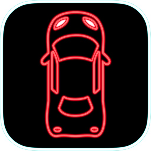 Glow Cars Racing - Happy Wheels On Fire icon