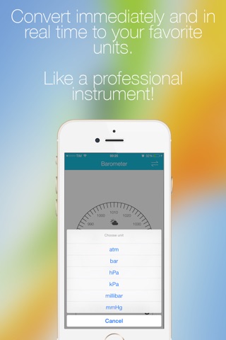 Barometer and Widget for iPhone6 and iPhone 6 Plus screenshot 3