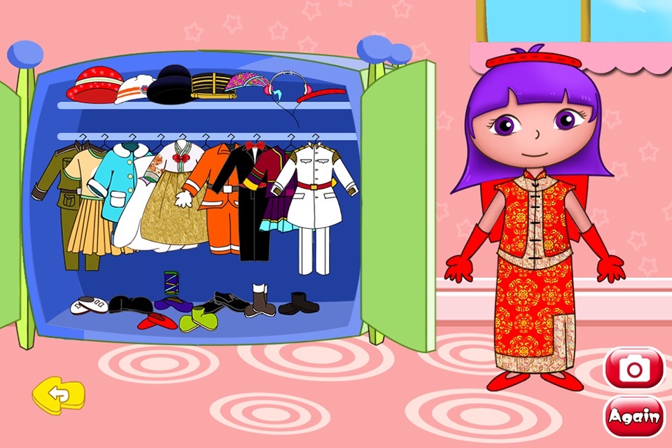 Alice's Adventures Dress up - Educational Free kids App Games screenshot 2