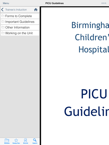 Screenshot #4 pour PICU Guidelines