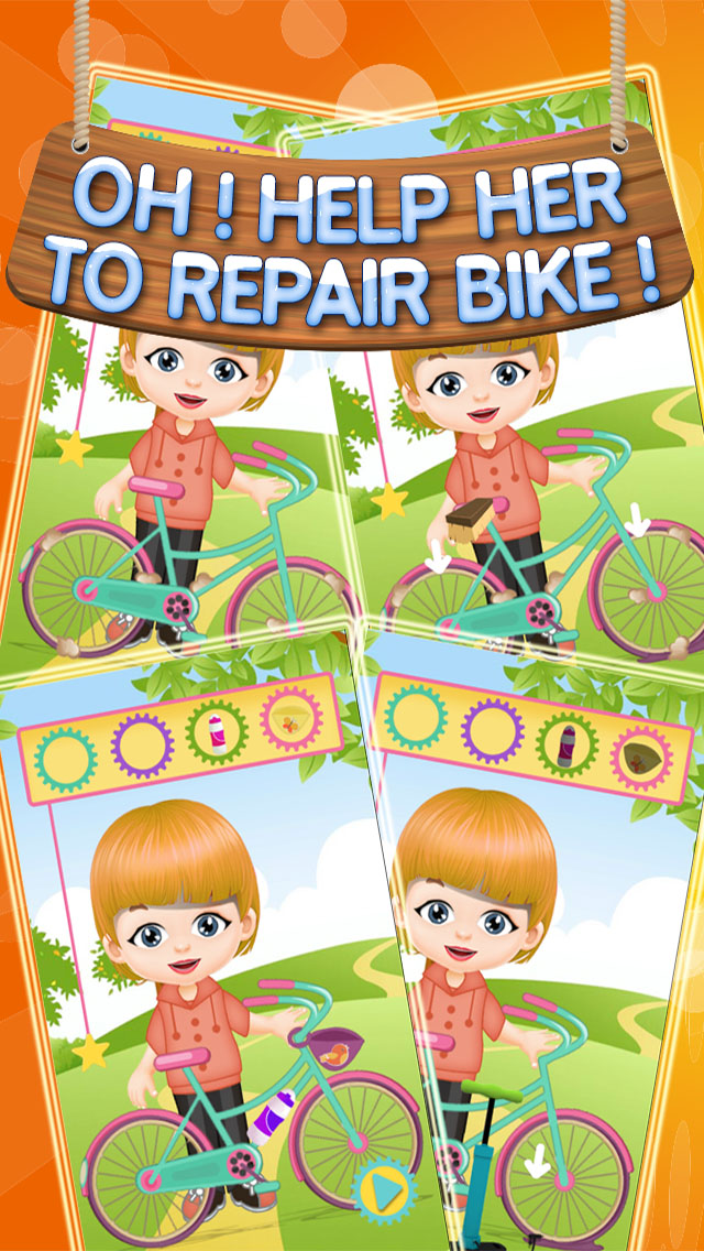 Ride Elsas Bike - Kids School Bicycle Fun Adventure