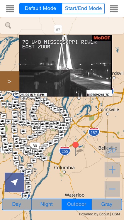 Missouri Offline Map with Real Time Traffic Cameras Pro