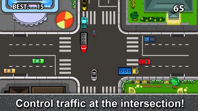 Crossroad - Control Traffic At Rush Hour - Avoid Car Crashes(圖4)-速報App