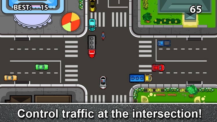 Crossroad - Control Traffic At Rush Hour - Avoid Car Crashes screenshot-3