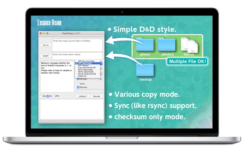 Screenshot #2 pour RapidCopy
