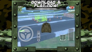 病みつき運転とレーシングチャレンジゲーム無料で3D戦車駐車場ゲームのおすすめ画像5