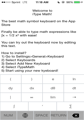 iType Math screenshot 4