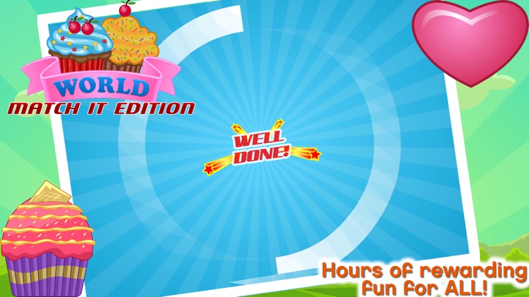 Kids Fun Cupcake Match It! Game - Cupcake World Match It! Games Edition