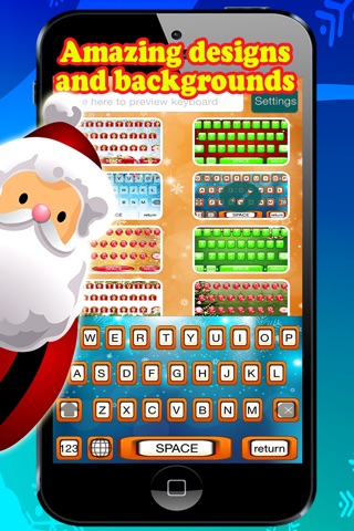 A Christmas Keyboard - Cool Color Xmas Theme Customization screenshot 4