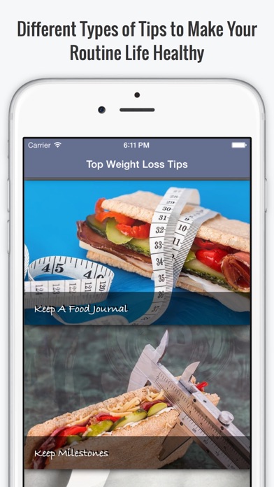 Screenshot #2 pour Top Weight Loss Tips