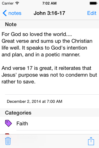 ScriptureNote screenshot 3