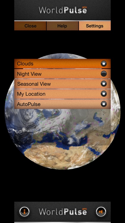 WorldPulse Earth Weather Clouds & Temperature